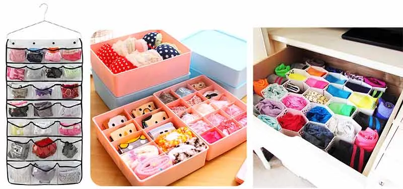 astuces rangement des sous-vêtements et de la lingerie