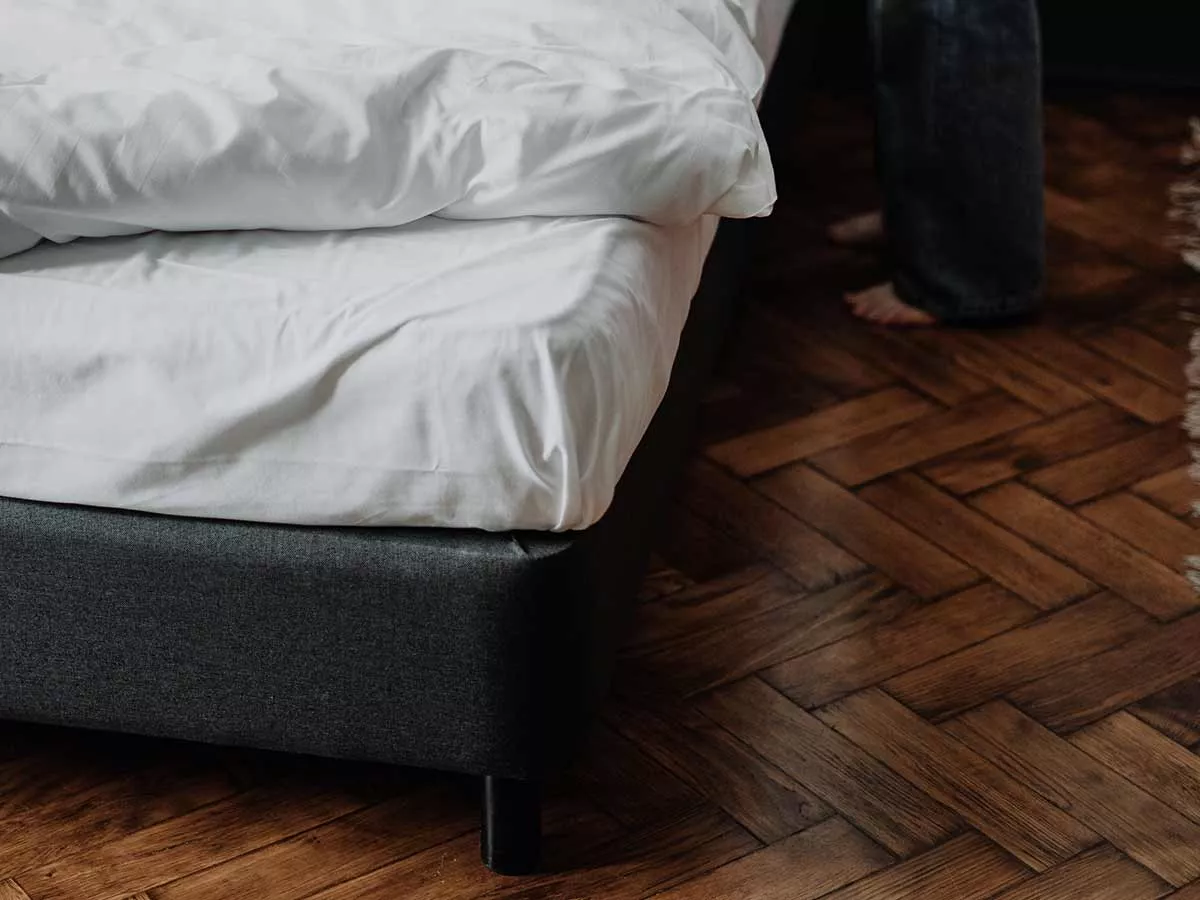 comment plier un drap housse