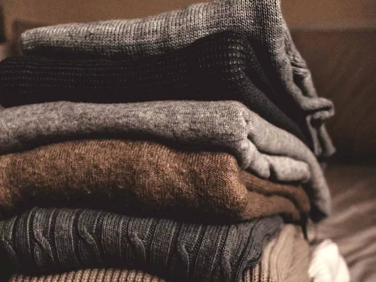 comment ranger les pulls sans les froisser et les détendre