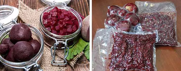 Méthodes de conservation des betteraves cuites