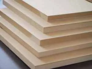 MDF ou panneaux de particules