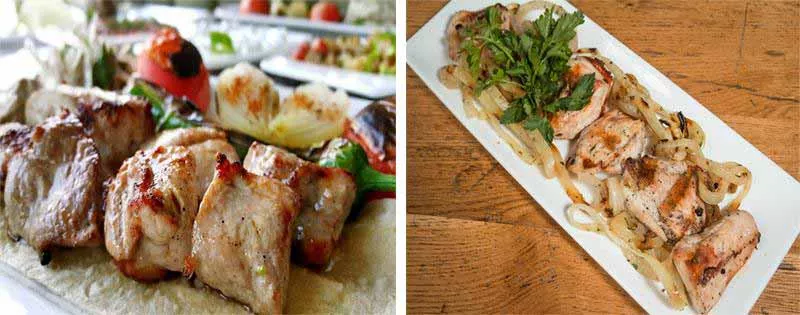 Caractéristiques de stockage des brochettes rôties