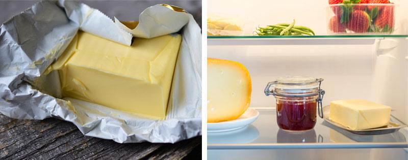 Les règles de bases de conservation du beurre