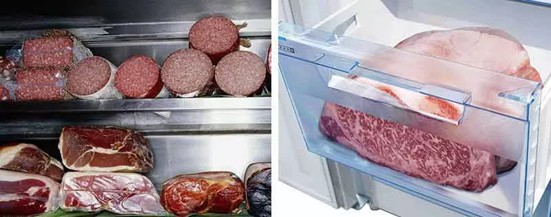 Conservation de la viande au réfrigérateur