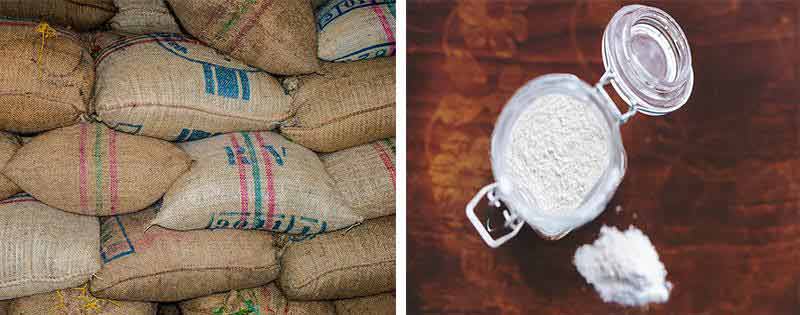 Les meilleurs récipients et moyens de conserver la farine