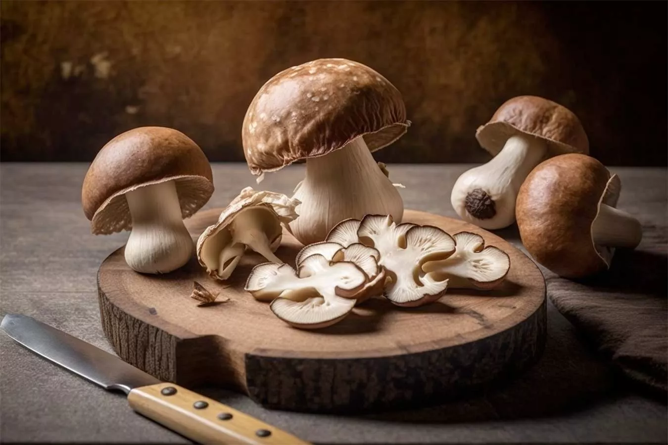 conserver les champignons coupés