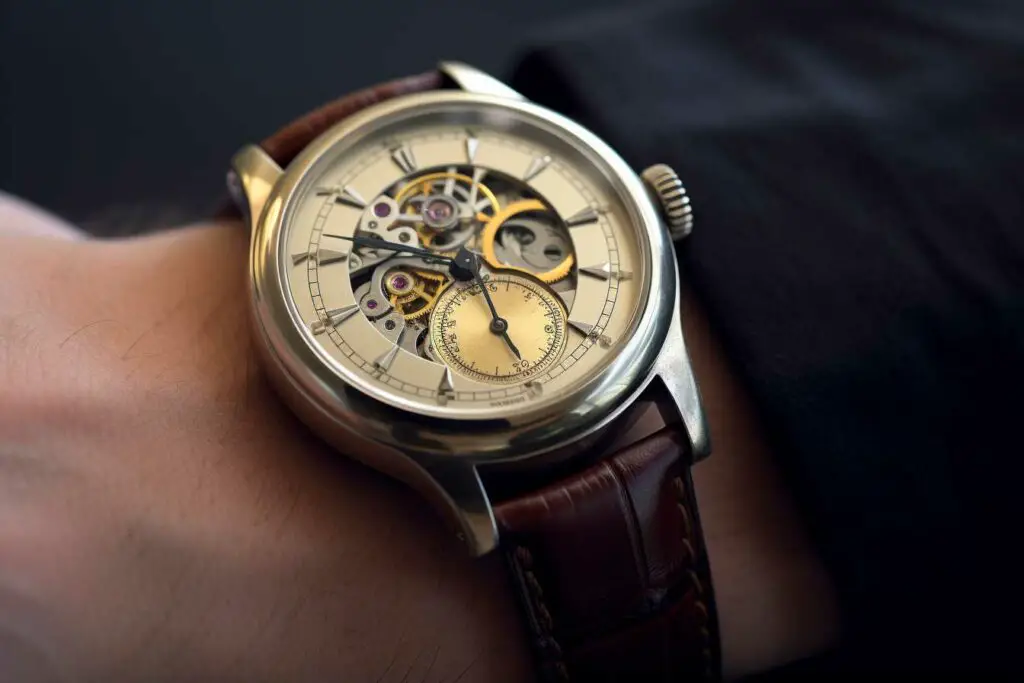 entretien d'une montre vintage