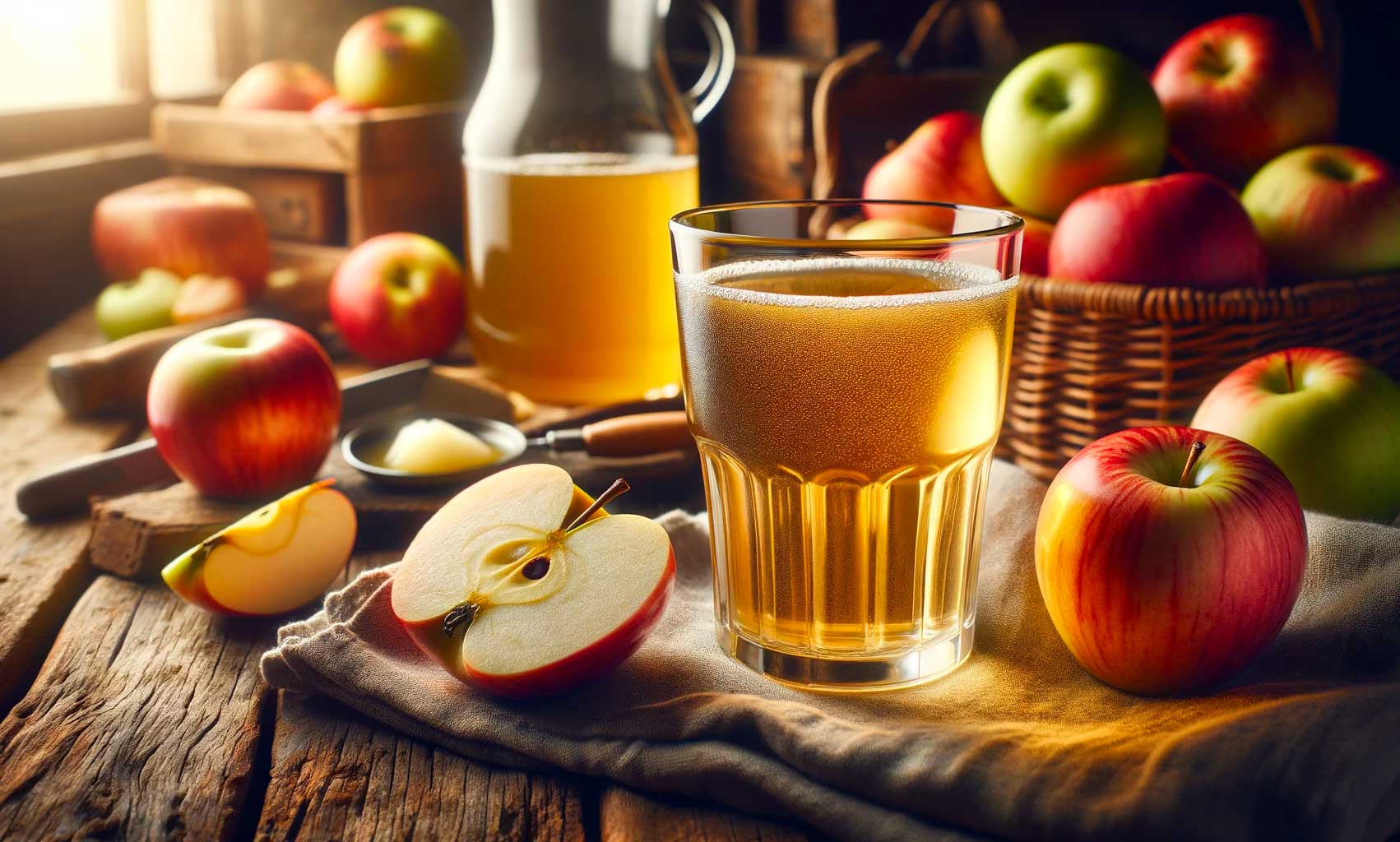 comment conserver du jus de pomme fait maison