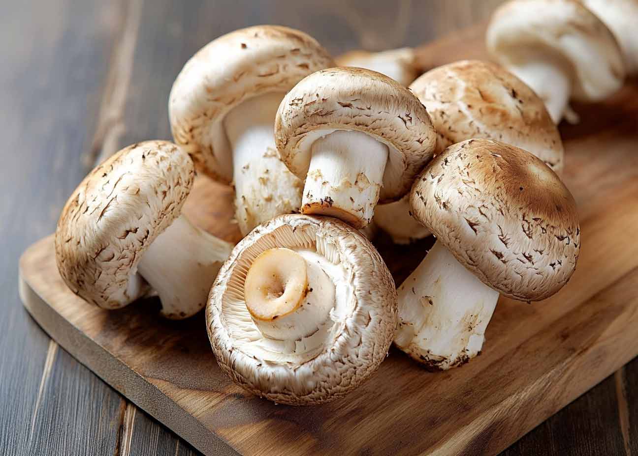 doit-on enlever peau champignons